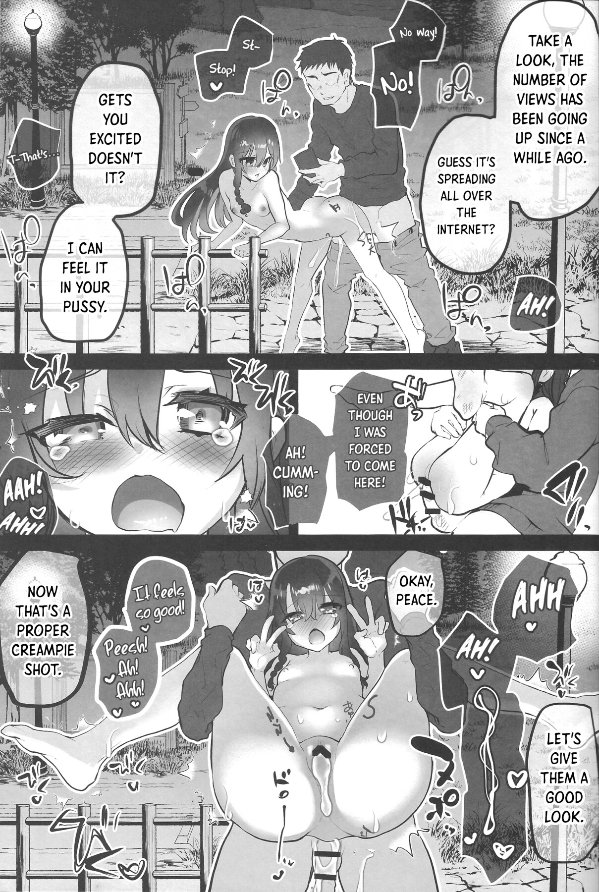 Hentai Manga Comic-Ayune-chan Training Series Extra Edition if What if something like this happened...-Read-8